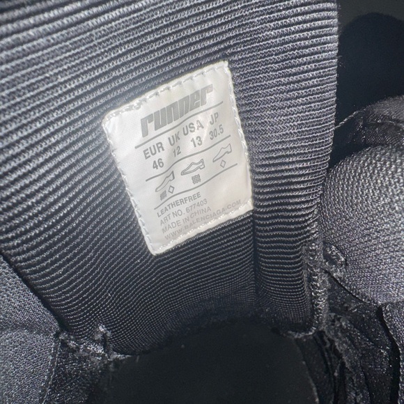 Balenciaga Runners All black - Picture 5 of 5